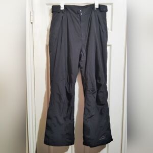 POLAR EDGE BLACK SNOW PANTS